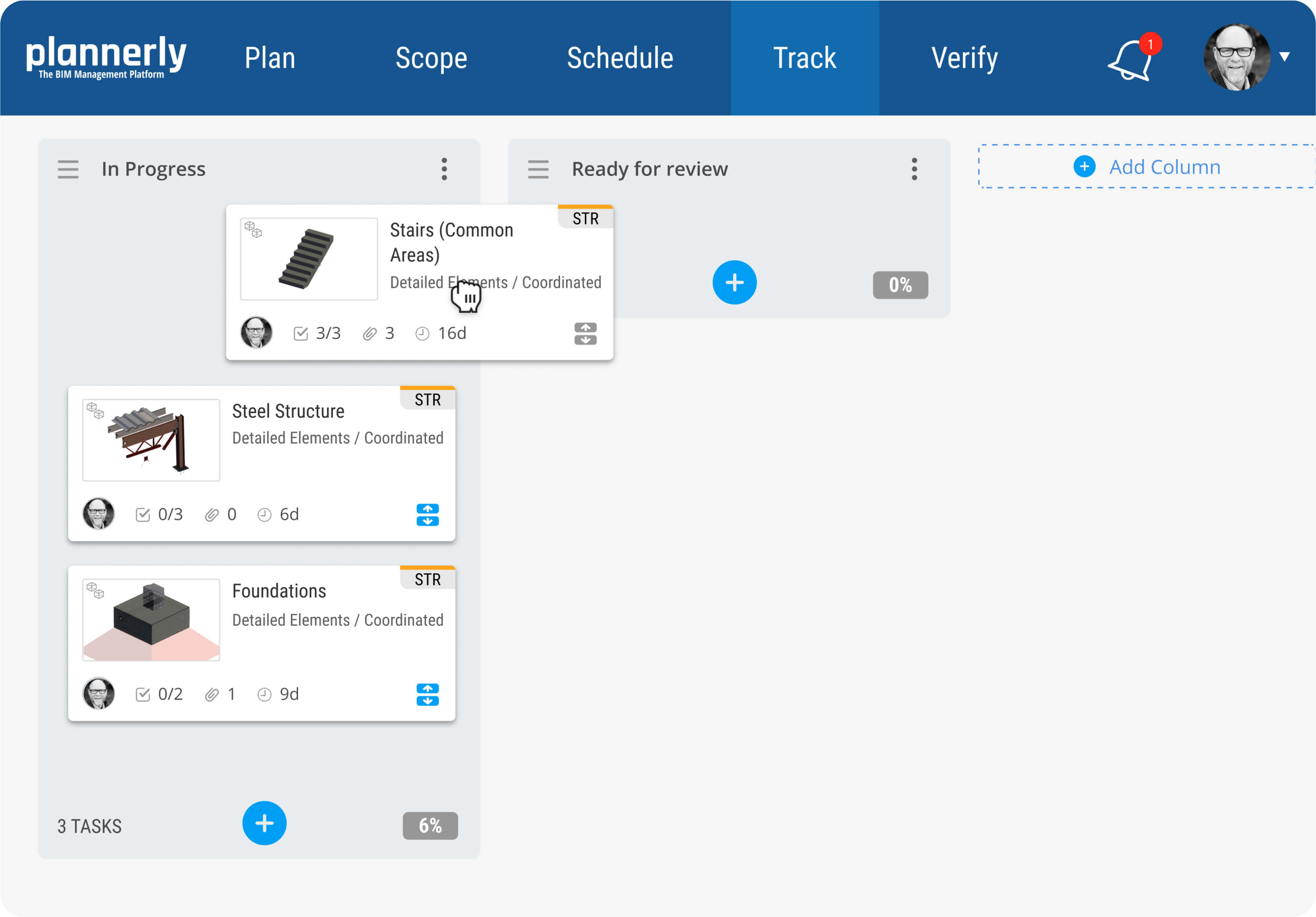 Plannerly - Track Module - for simple BIM project updates